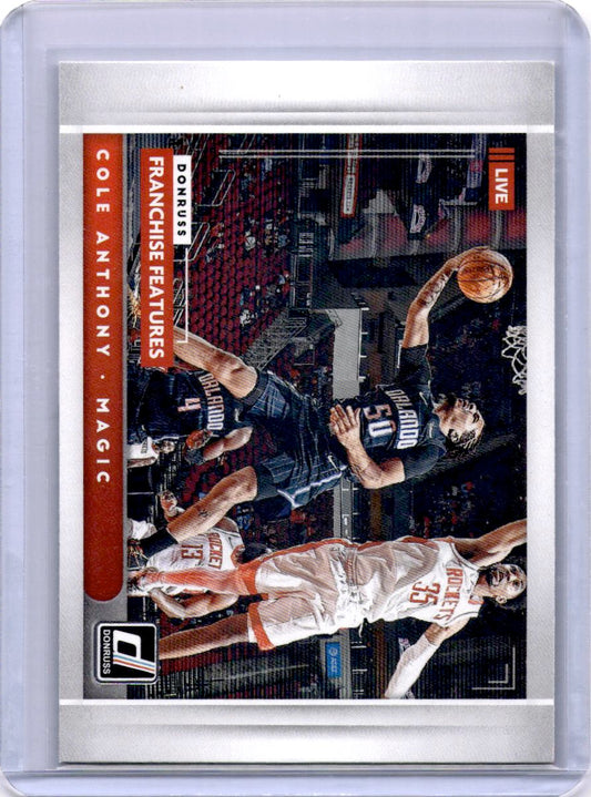2021-22 Donruss #21 Cole Anthony Franchise Features
