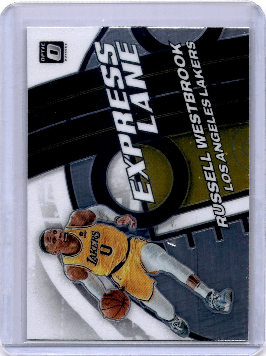 2021-22 Donruss Optic #14 Russell Westbrook Express Lane