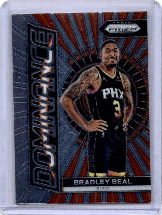 2023-24 Panini Prizm #12 Bradley Beal Dominance