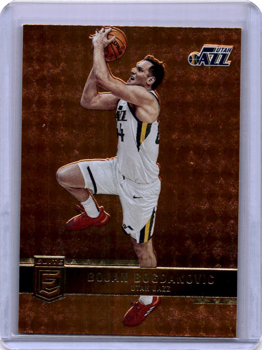2021-22 Donruss Elite #62 Bojan Bogdanovic Orange