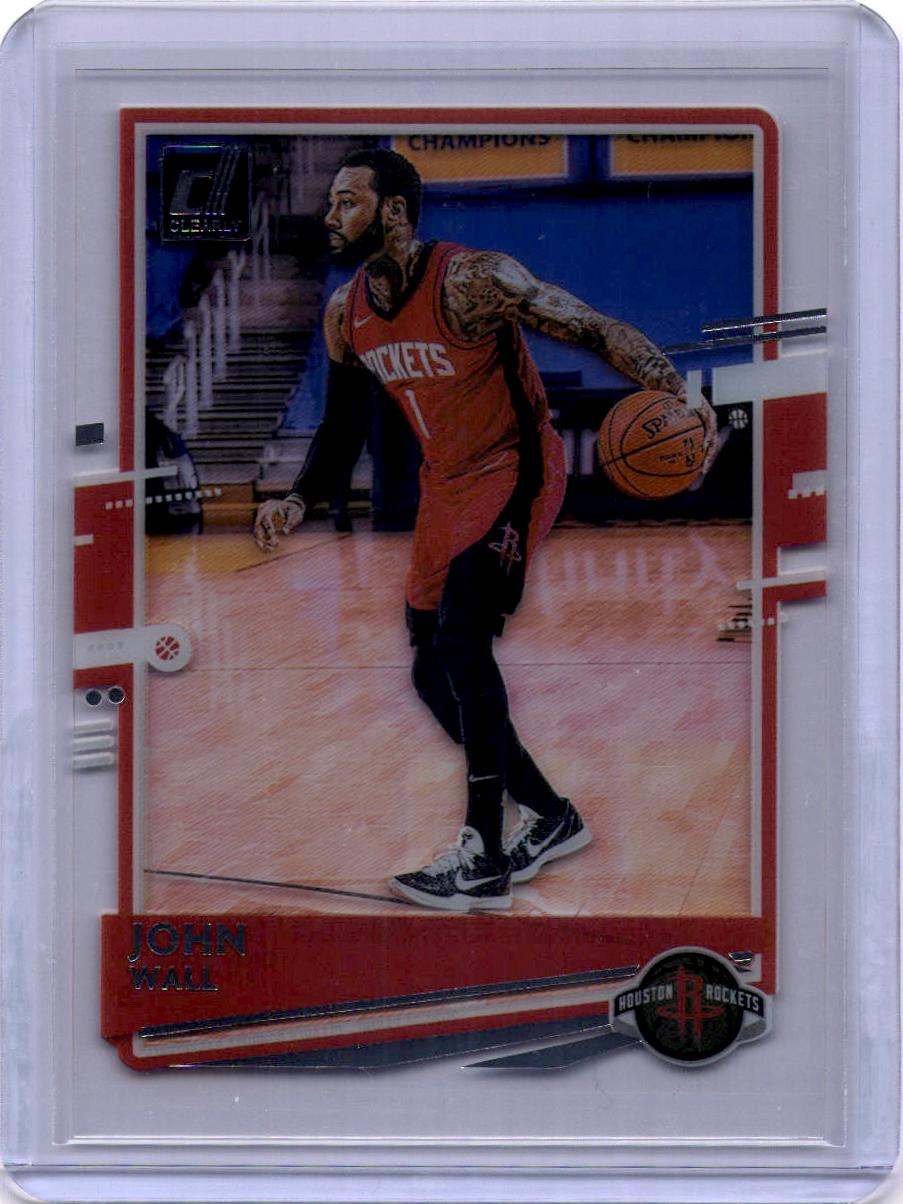 2020-21 Clearly Donruss #22 John Wall