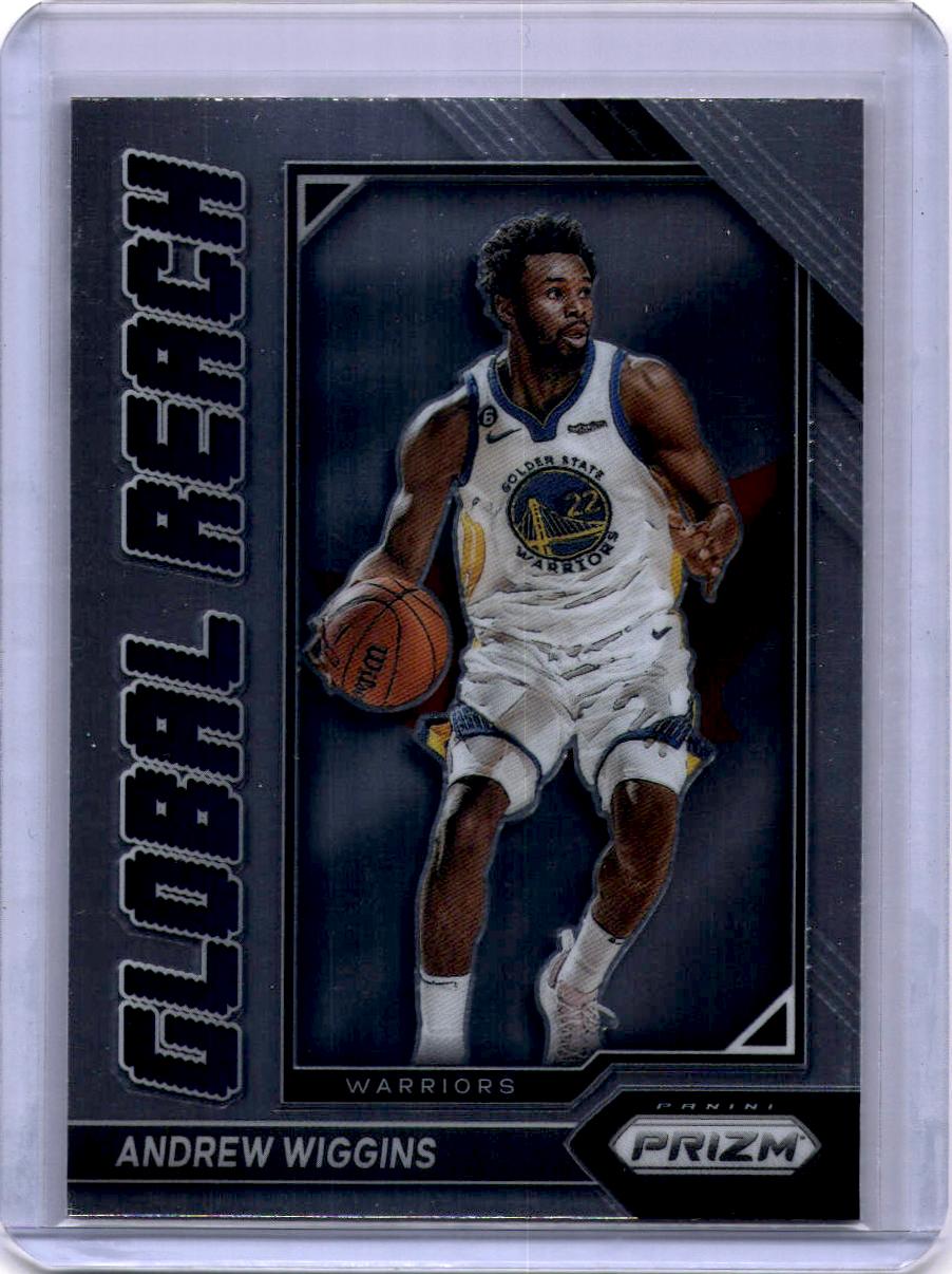 2022-23 Panini Prizm #5 Andrew Wiggins Global Reach