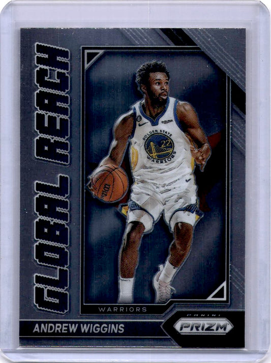 2022-23 Panini Prizm #5 Andrew Wiggins Global Reach