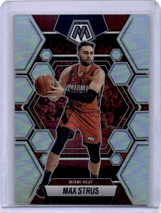 2022-23 Panini Mosaic #99 Max Strus Silver
