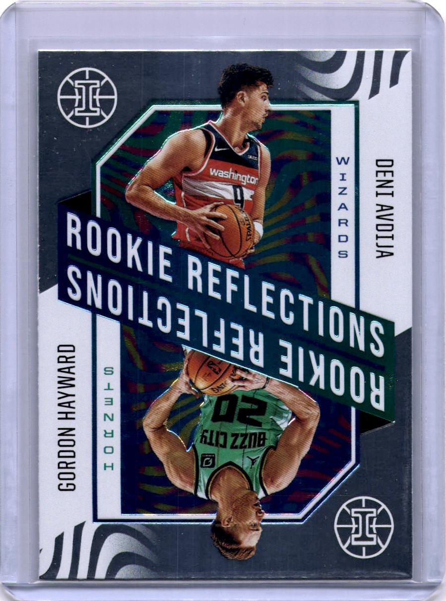 2020-21 Panini Illusions #24 Deni Avdija / Gordon Hayward Rookie Reflections
