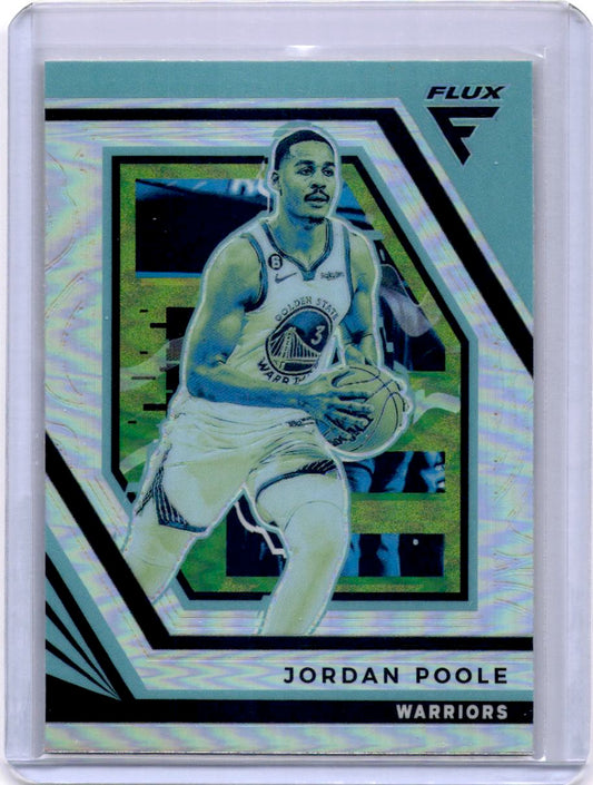 2022-23 Panini Flux #171 Jordan Poole Silver