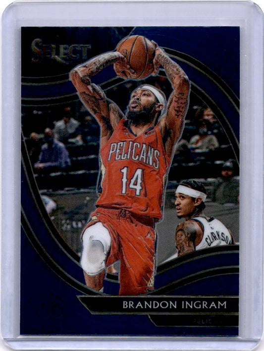2020-21 Panini Select #215 Brandon Ingram Blue