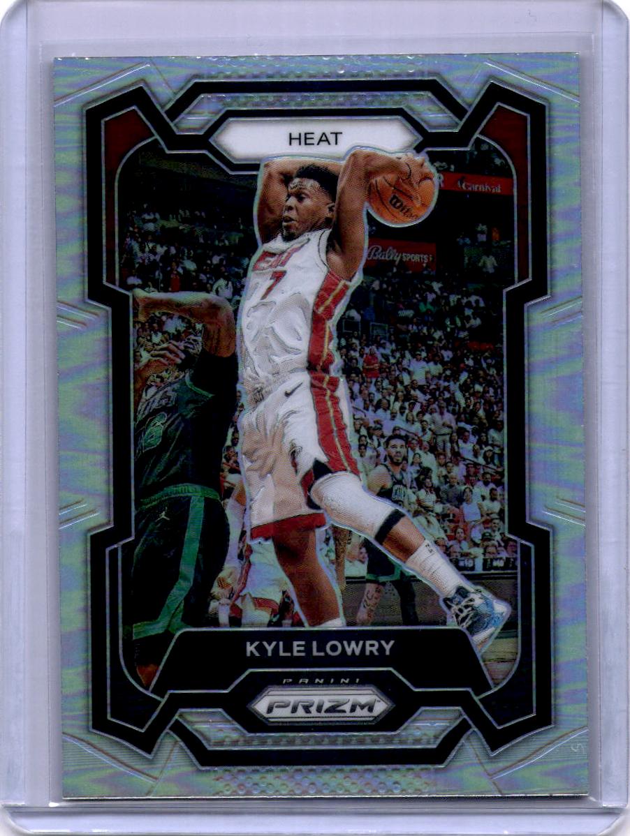 2023-24 Panini Prizm #40 Kyle Lowry Prizms Silver