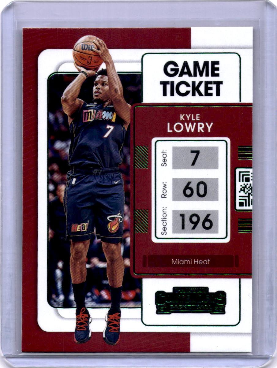 2021-22 Panini Contenders #23 Kyle Lowry