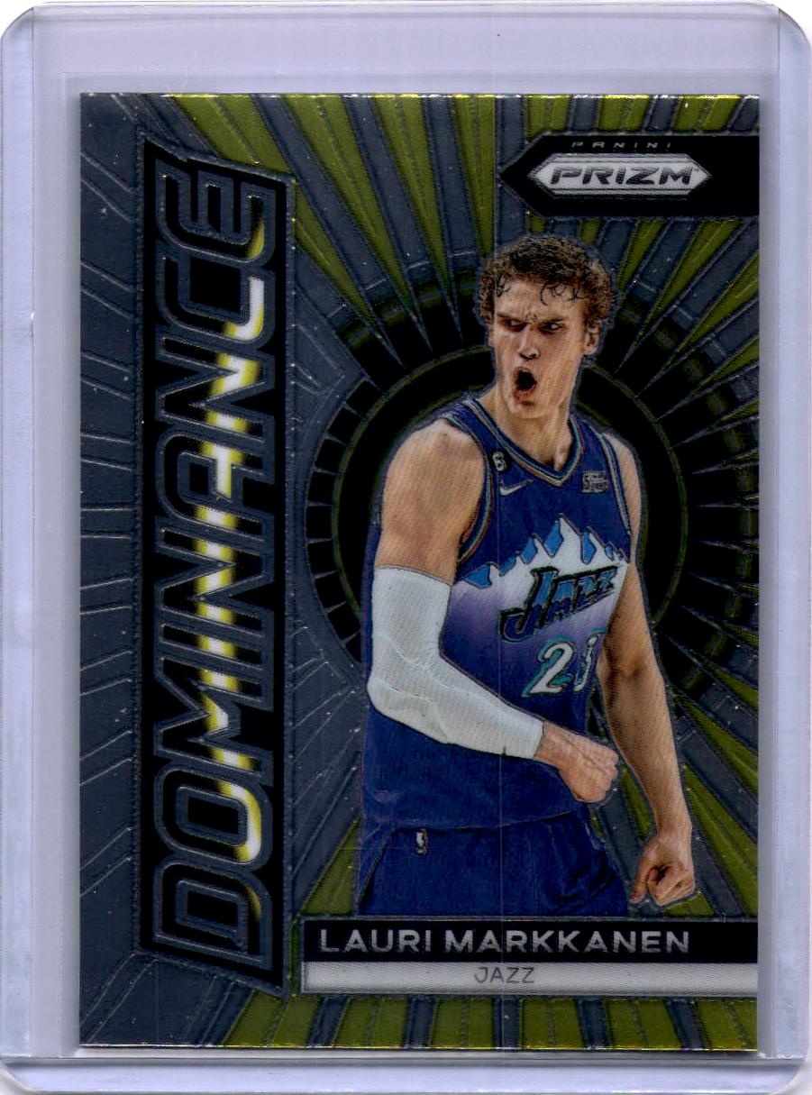 2023-24 Panini Prizm #23 Lauri Markkanen Dominance