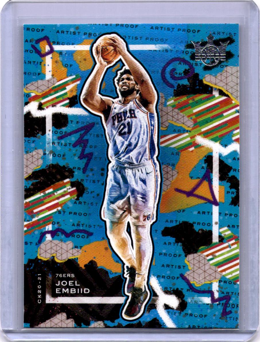2020-21 Panini Court Kings #60 Joel Embiid