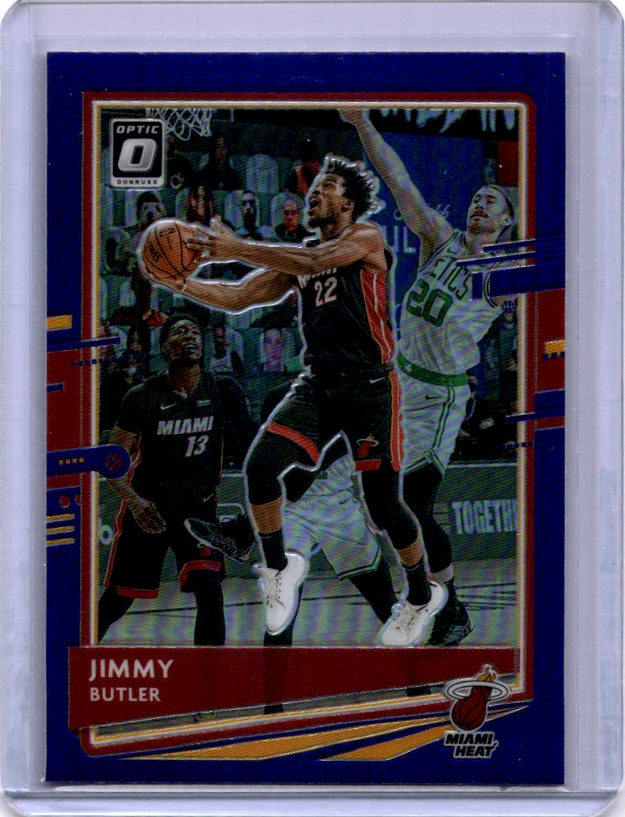 2020-21 Donruss Optic #33 Jimmy Butler Purple