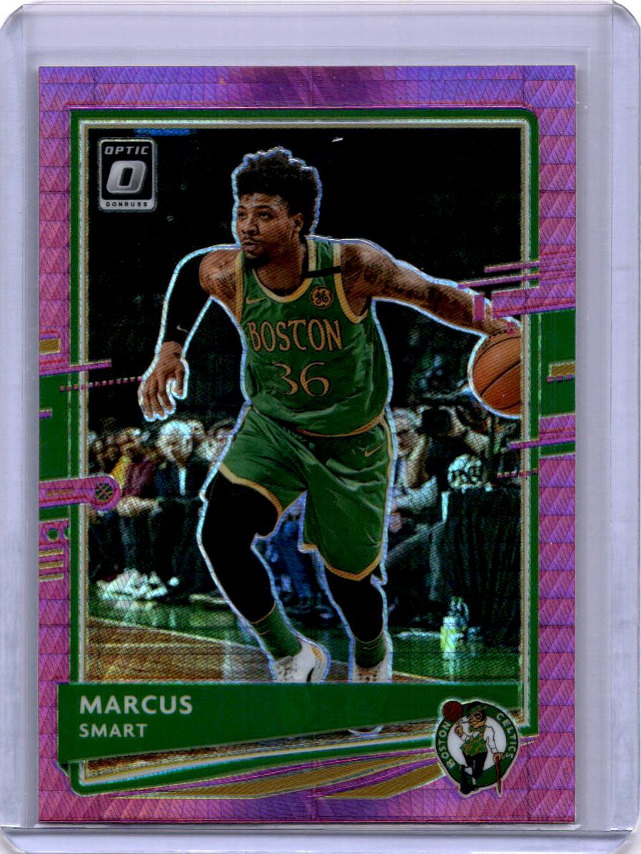 2020-21 Donruss Optic #41 Marcus Smart Hyper Pink
