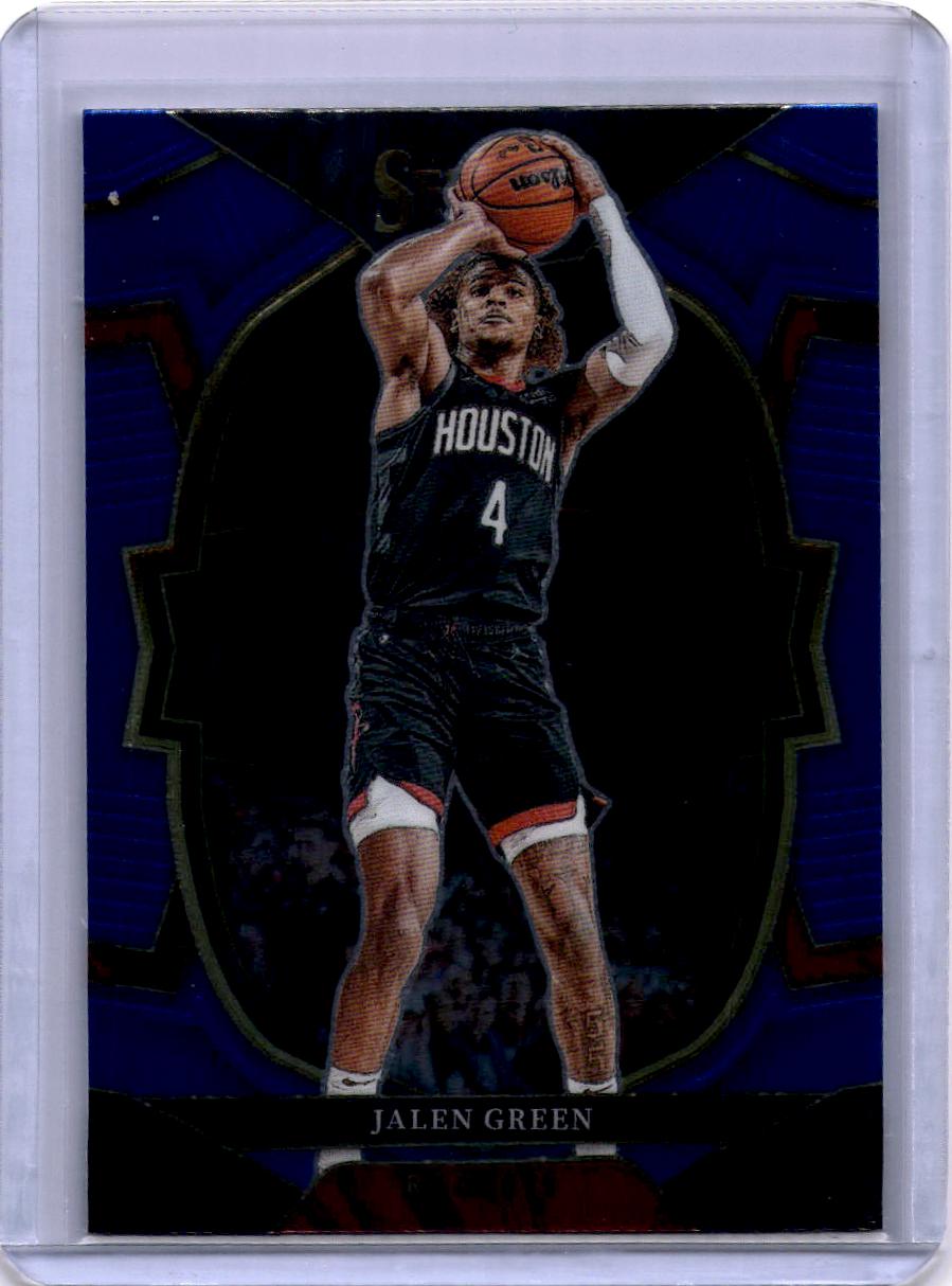 2022-23 Panini Select #52 Jalen Green Blue (Retail Base)