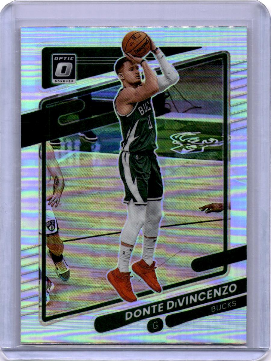 2021-22 Donruss Optic #90 Donte DiVincenzo Choice Prizm