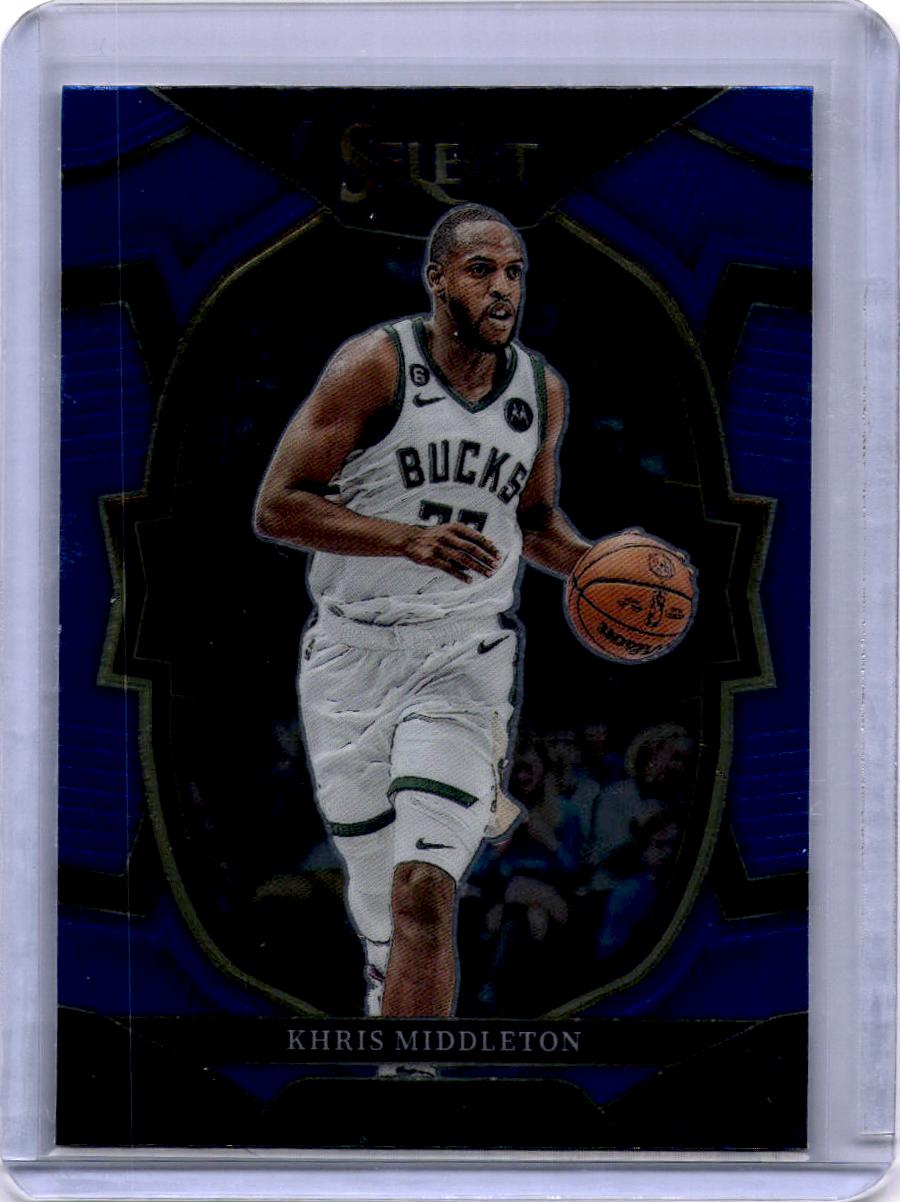 2022-23 Panini Select #28 Khris Middleton Blue (Retail Base)