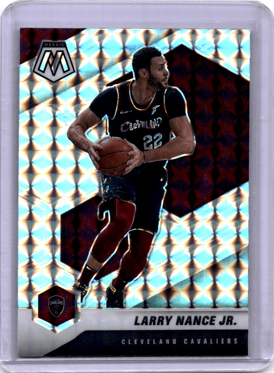 2020-21 Panini Mosaic #91 Larry Nance Jr. Mosaic