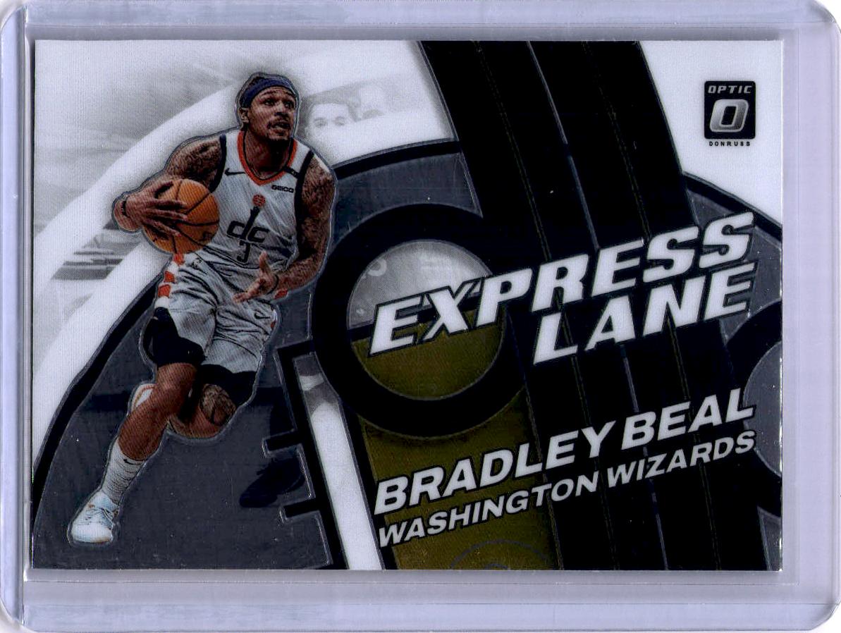 2021-22 Donruss Optic #20 Bradley Beal Express Lane