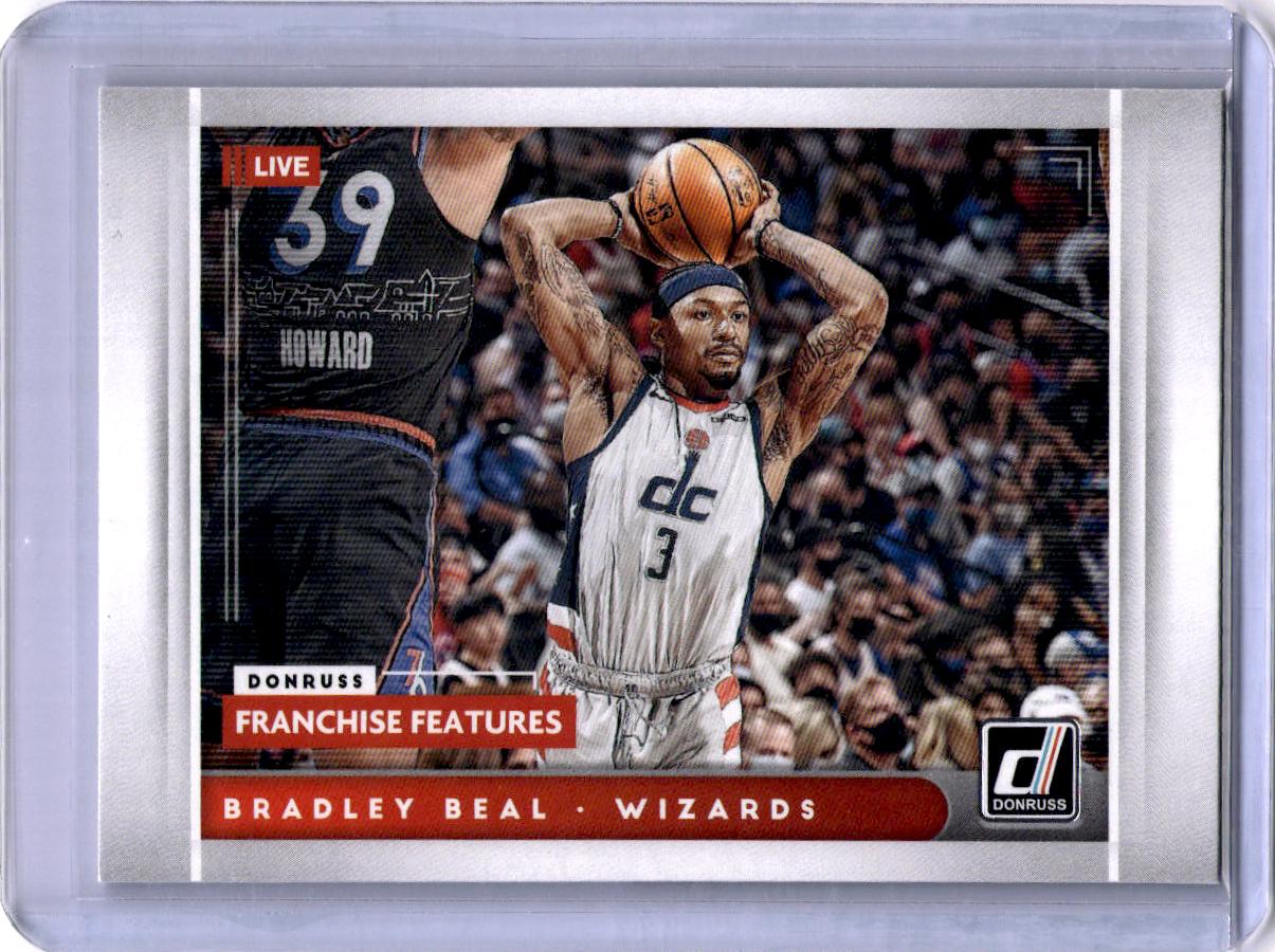 2021-22 Donruss #6 Bradley Beal Franchise Features