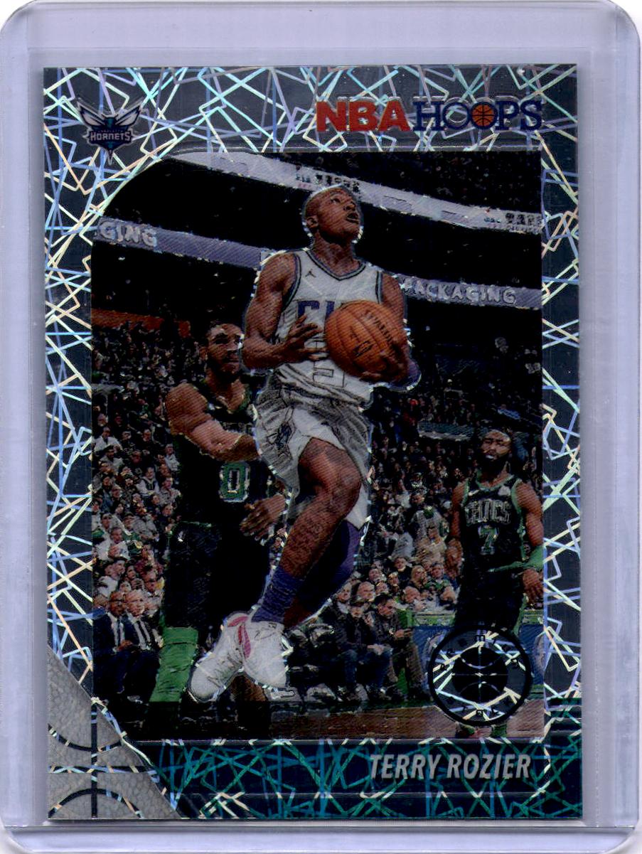 2019-20 Hoops Premium Stock #10 Terry Rozier Prizms Silver Laser