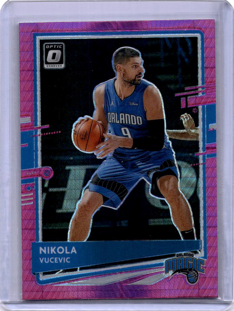 2020-21 Donruss Optic #130 Nikola Vucevic Hyper Pink