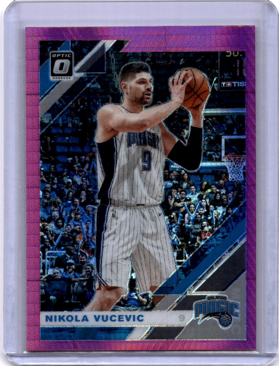 2019-20 Donruss Optic #35 Nikola Vucevic Hyper Pink