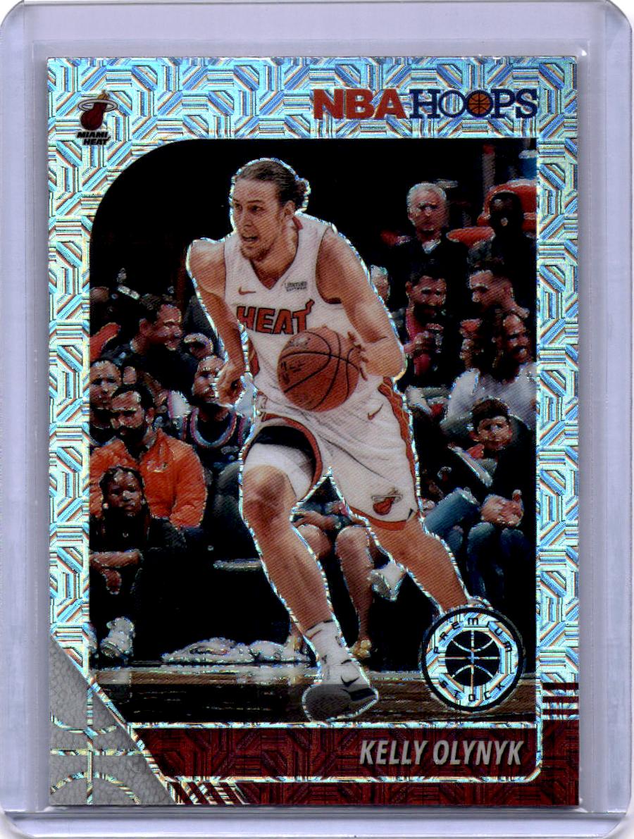 2019-20 Hoops Premium Stock #97 Kelly Olynyk Prizms Silver Mojo