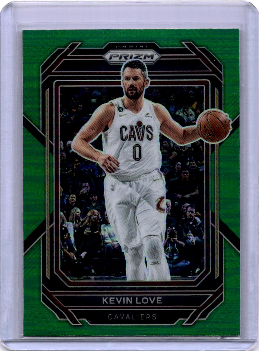 2022-23 Panini Prizm #90 Kevin Love Prizms Green