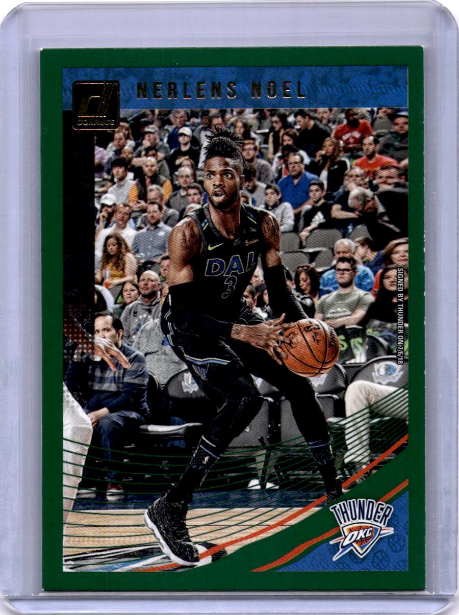 2018-19 Donruss #147 Nerlens Noel Green Flood
