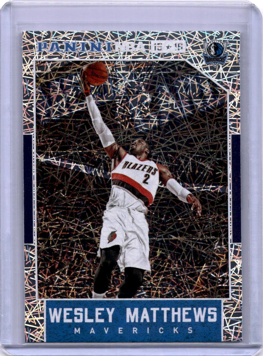 2015-16 Panini International #15 Wesley Matthews Mega