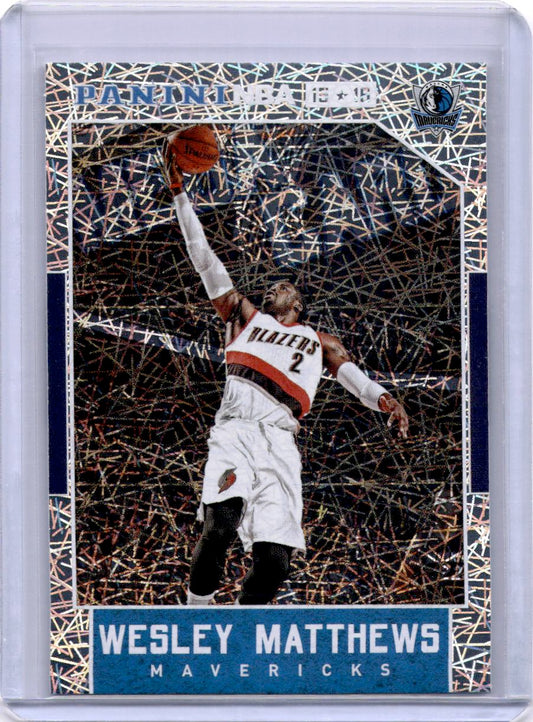 2015-16 Panini International #15 Wesley Matthews Mega