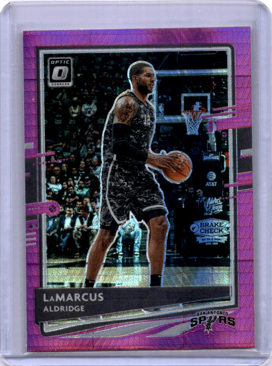 2020-21 Donruss Optic #71 LaMarcus Aldridge Hyper Pink
