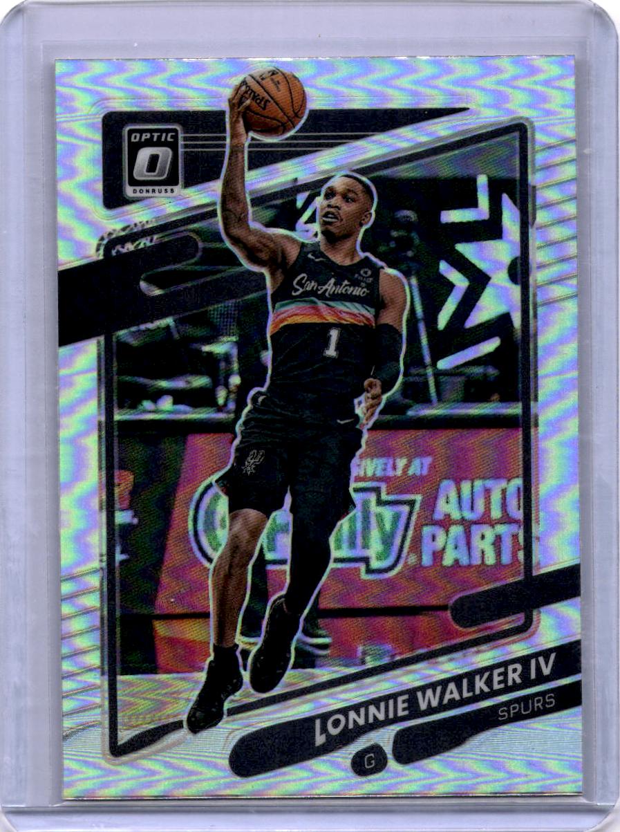 2021-22 Donruss Optic #16 Lonnie Walker IV Holo