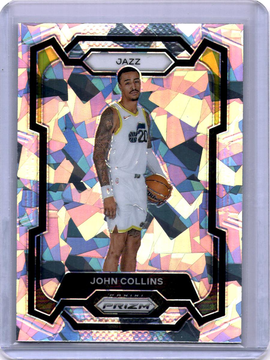 2023-24 Panini Prizm #54 John Collins Prizms Ice
