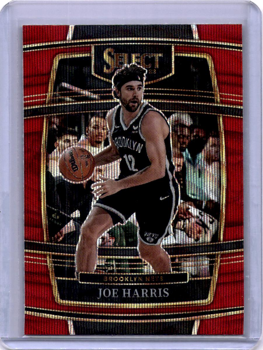 2021-22 Panini Select #8 Joe Harris Red Wave Prizms