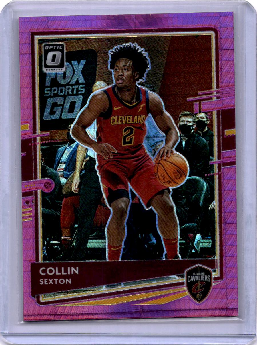 2020-21 Donruss Optic #148 Collin Sexton Hyper Pink