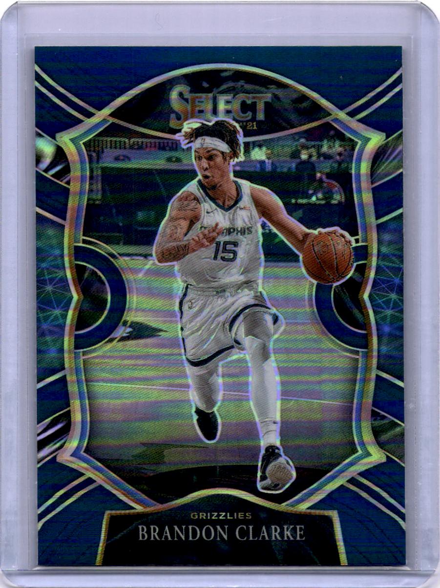 2020-21 Panini Select #55 Brandon Clarke Blue