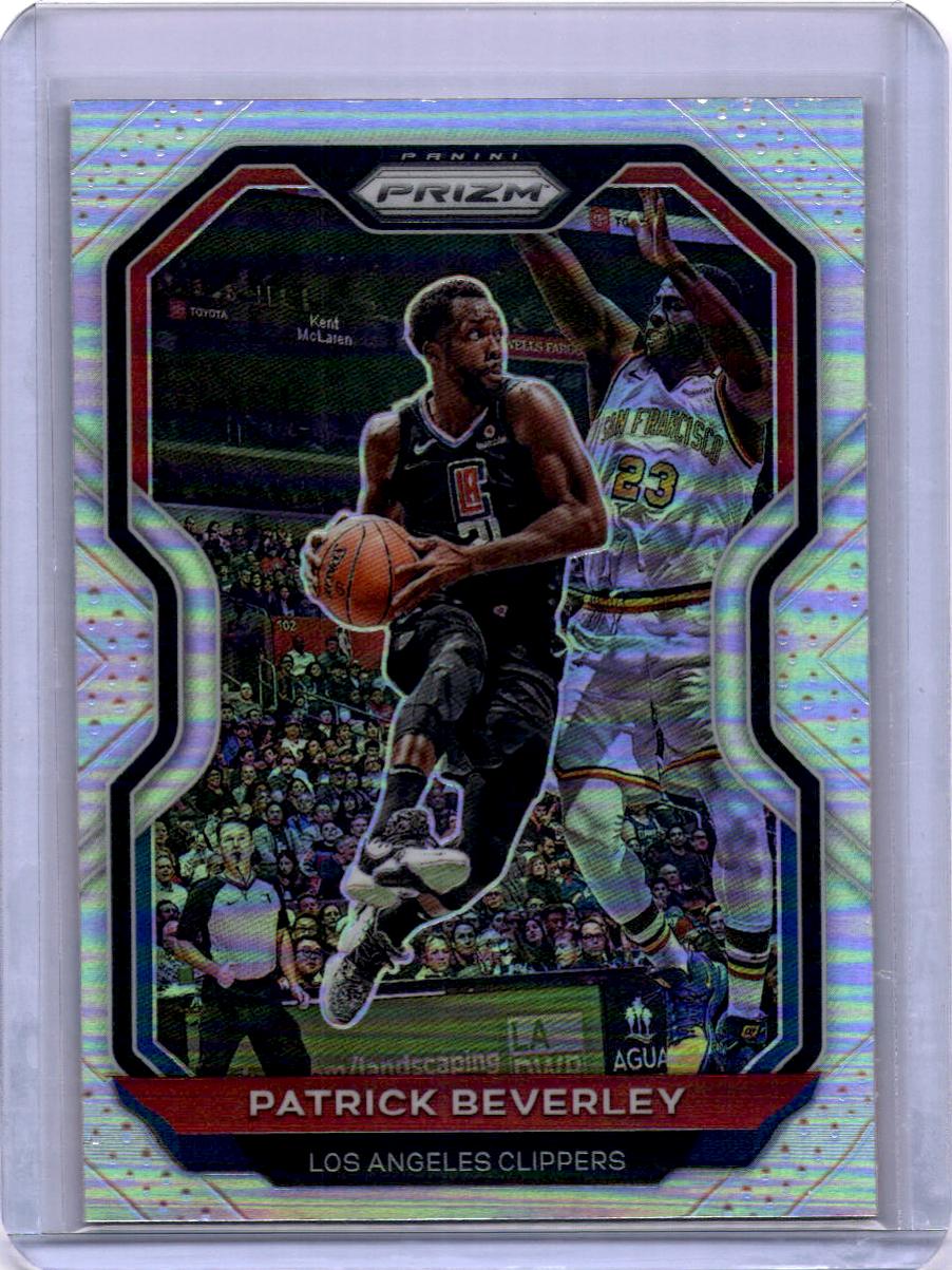 2020-21 Panini Prizm #140 Patrick Beverley Silver Prizms