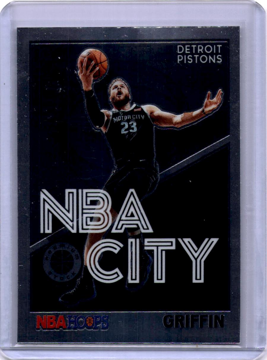 2019-20 Hoops Premium Stock #8 Blake Griffin NBA City