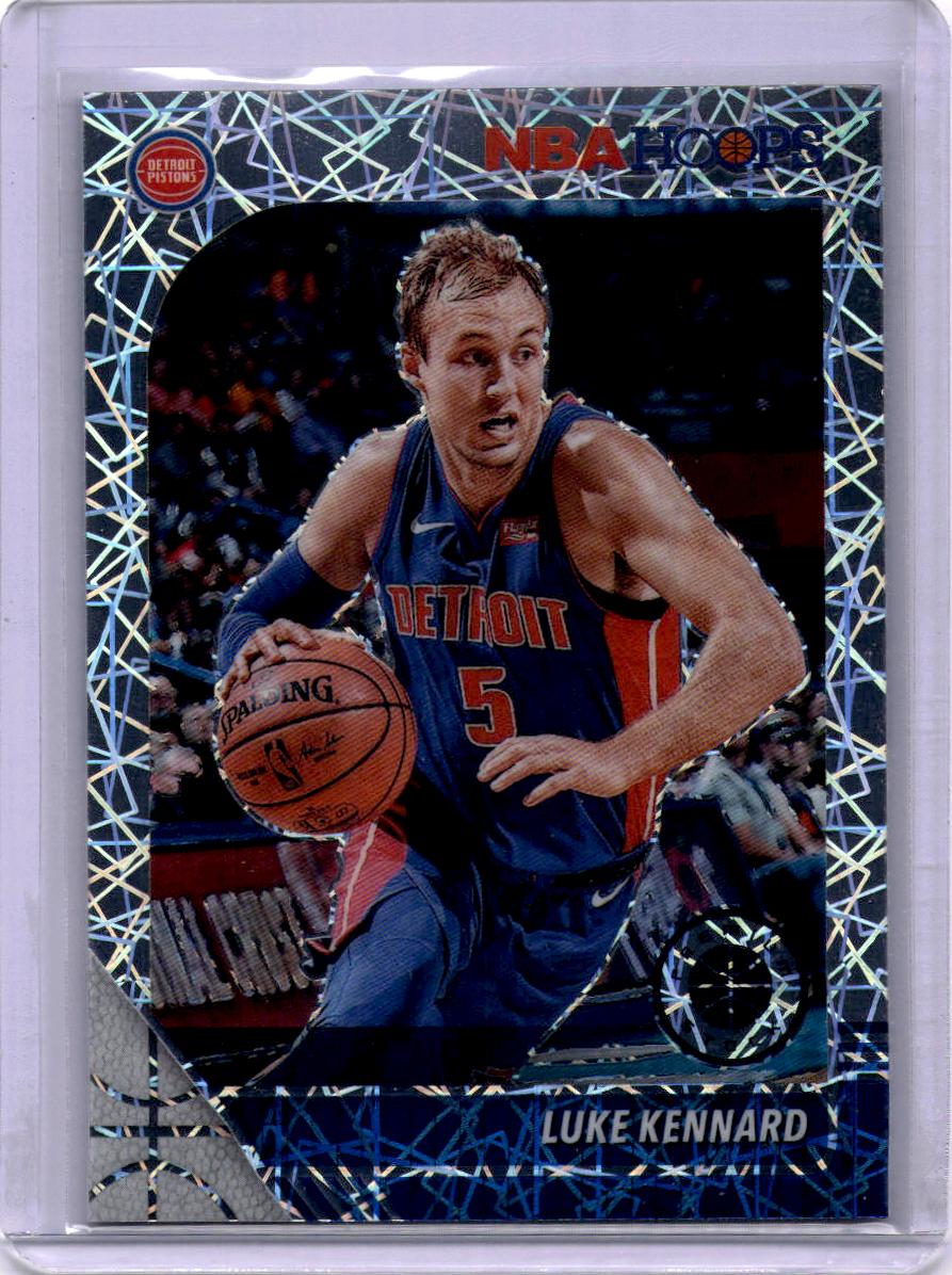 2019-20 Hoops Premium Stock #55 Luke Kennard Prizms Silver Laser