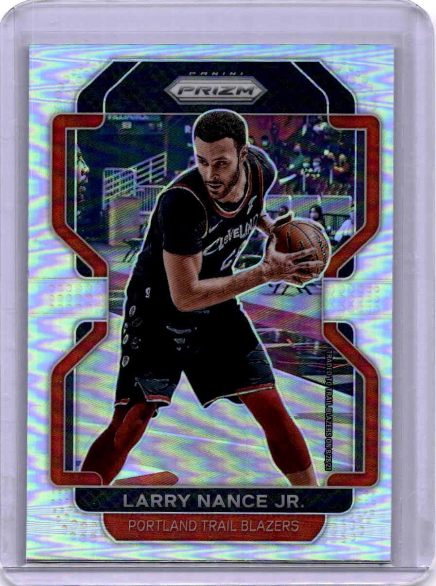 2021-22 Panini Prizm #126 Larry Nance Jr. Silver