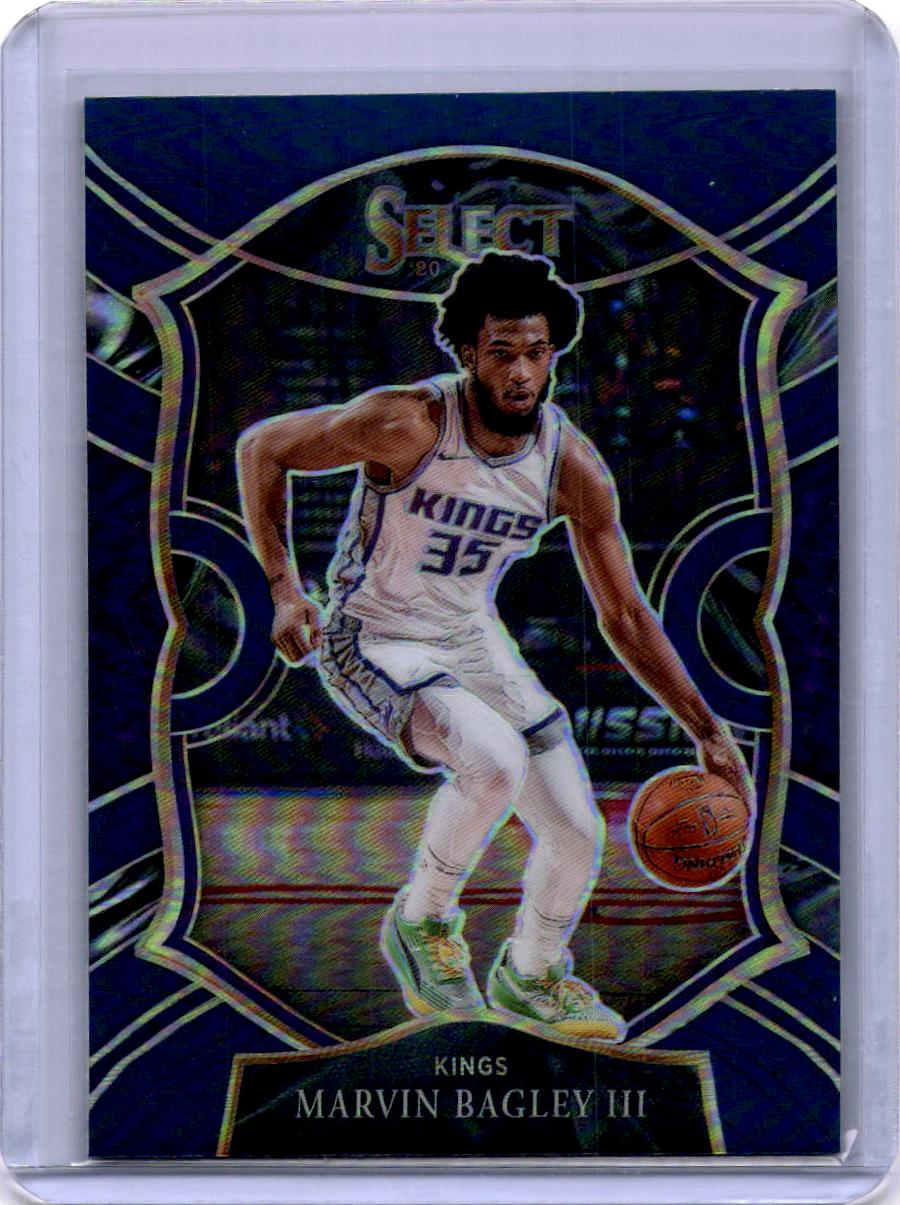 2020-21 Panini Select #25 Marvin Bagley III Blue
