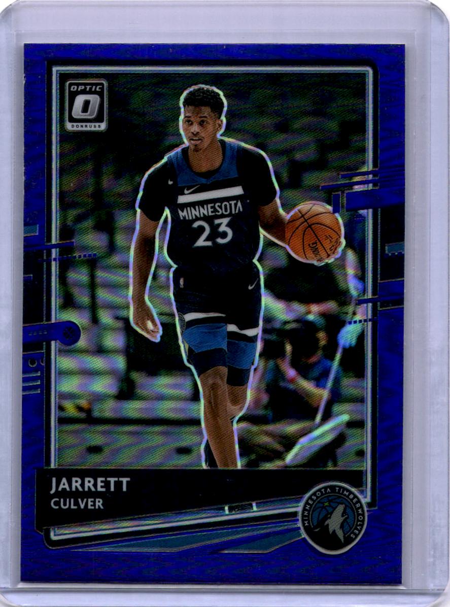 2020-21 Donruss Optic #150 Jarrett Culver Purple Shock