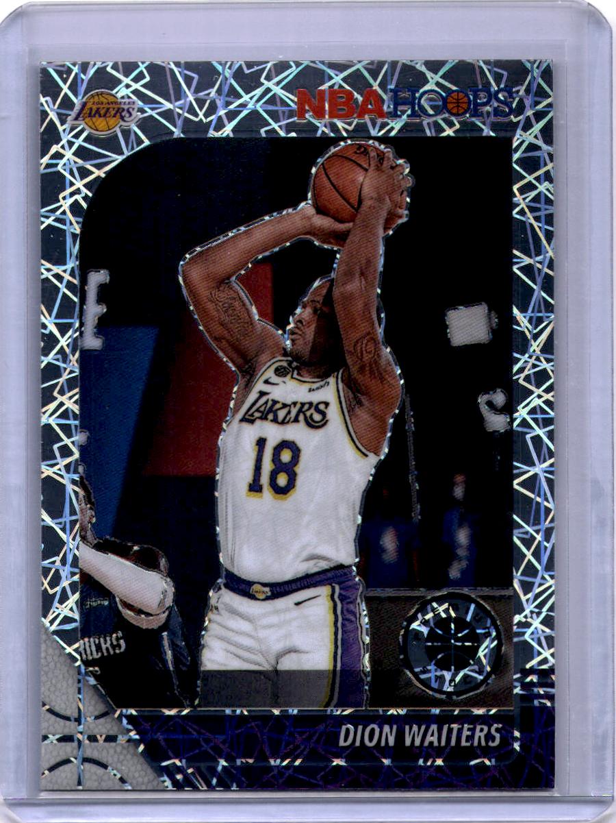 2019-20 Hoops Premium Stock #99 Dion Waiters Prizms Silver Laser