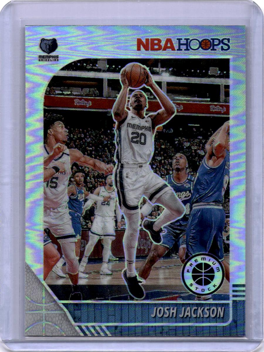 2019-20 Hoops Premium Stock #151 Josh Jackson Prizms Silver