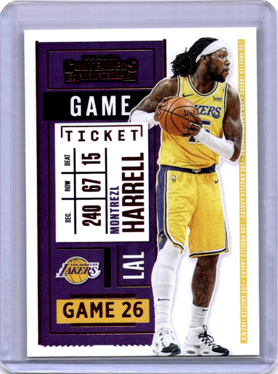 2020-21 Panini Contenders #91 Montrezl Harrell Game Ticket Bronze