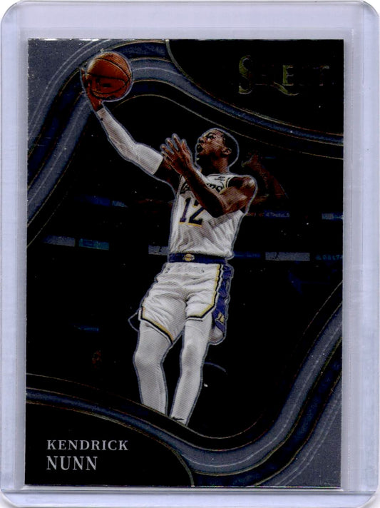 2021-22 Panini Select #237 Kendrick Nunn Blue (Retail Base)
