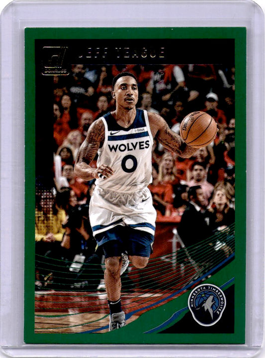 2018-19 Donruss #105 Jeff Teague Green Flood