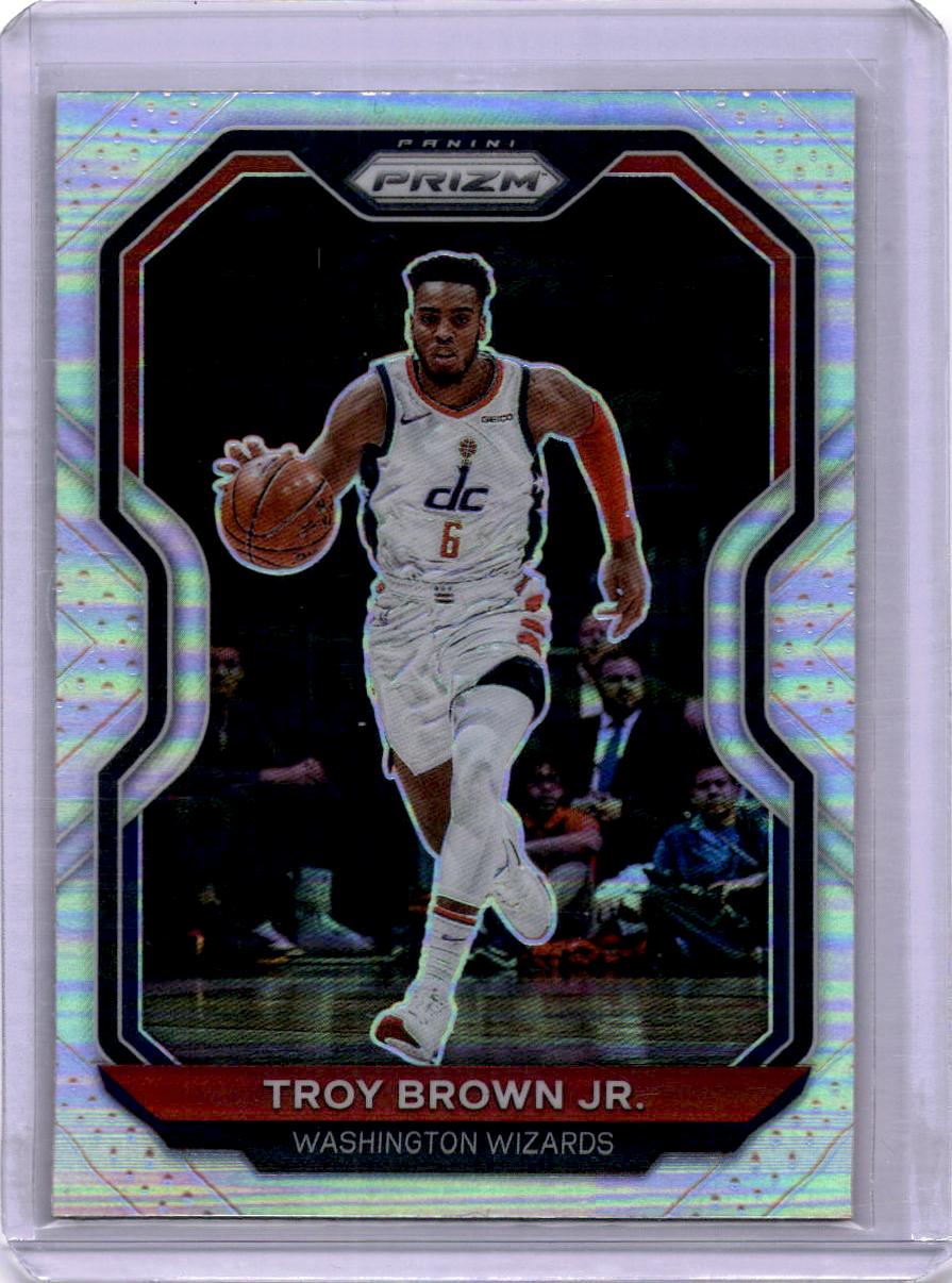 2020-21 Panini Prizm #127 Troy Brown Jr. Silver Prizms