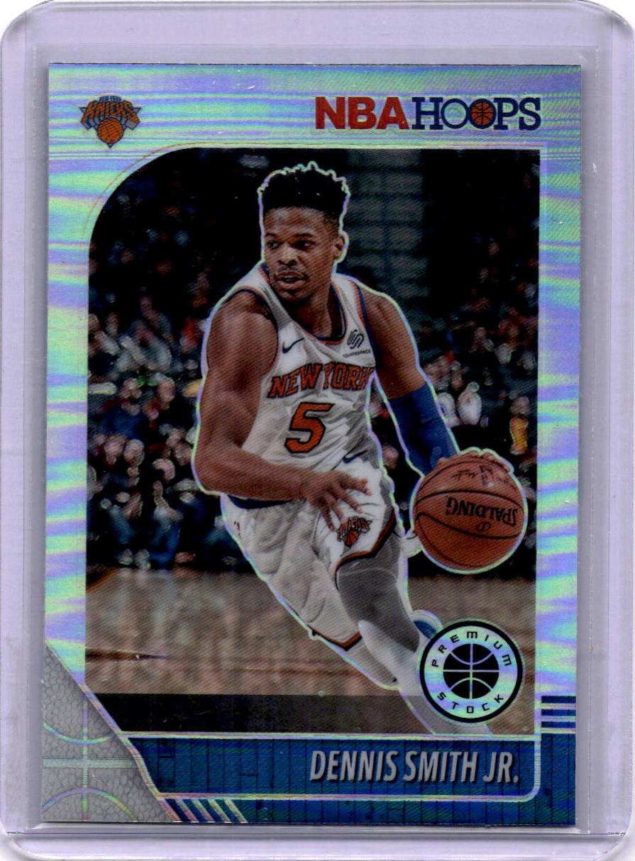 2019-20 Hoops Premium Stock #127 Dennis Smith Jr. Prizms Silver